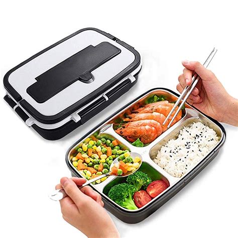 stainless steel bento box india|leakproof stainless steel bento box.